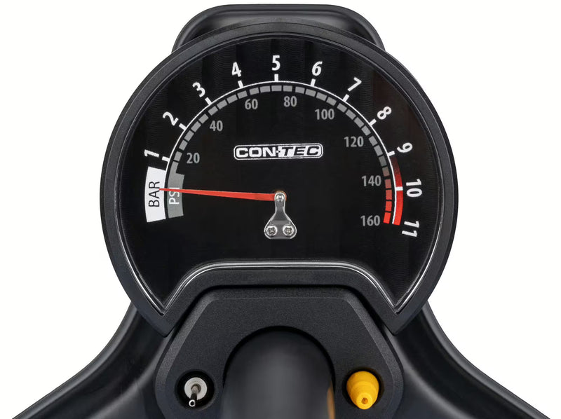 Contec Air Support Max Fietspomp Manometer 11 Bar AV/FV/HV