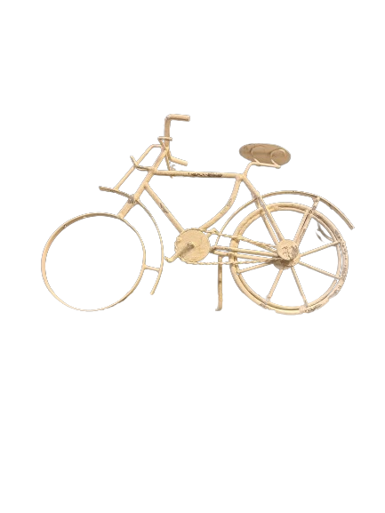 Stalen deco fiets