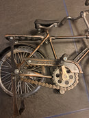 Stalen deco  opa fiets