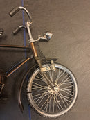 Stalen deco  opa fiets