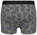 Boxershort heren grijs fiets