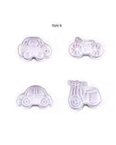 Kunstof koekjesvormen