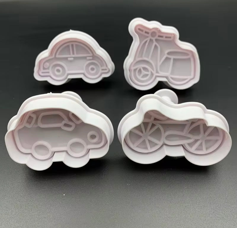 Kunstof koekjesvormen