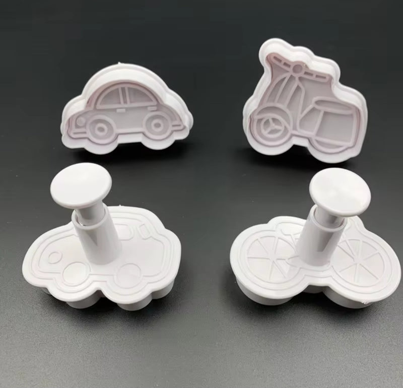 Kunstof koekjesvormen