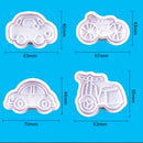 Kunstof koekjesvormen