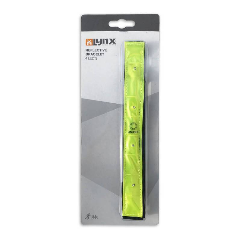 Lynx 4 Led Reflectie armband