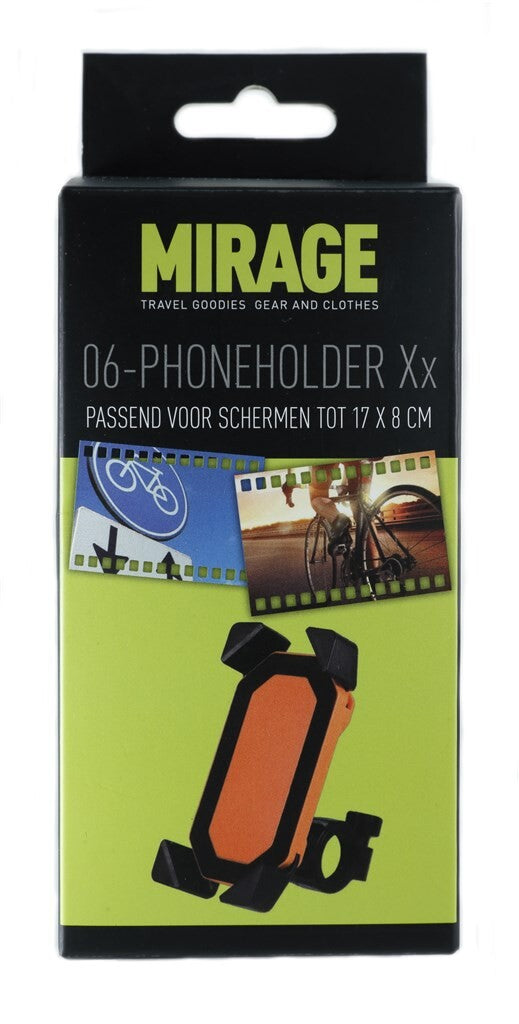 Mirage 06 XX Telefoonhouder Ø25.4mm - Zwart