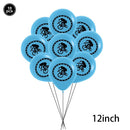 35 cm Ballonen met fiets afbeelding