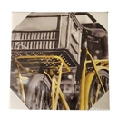 Canvas foto fiets 25 x 25 cm