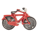 Magneet fiets rood