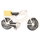 Magneet fiets wit
