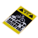Don't touch my bike sticker