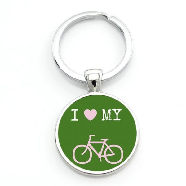 Fiets Sleutelhanger Love