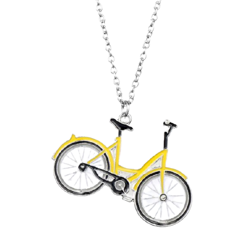 Ketting Fiets Geel