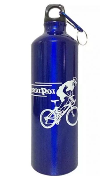 Thermos fles aluminium