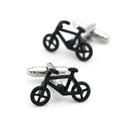 Manchetknopen Fiets gekleurd