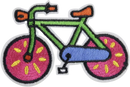 Strijk / naai  embleem fiets