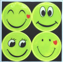 Reflectie sticker vel smiley