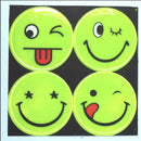 Reflectie sticker vel smiley