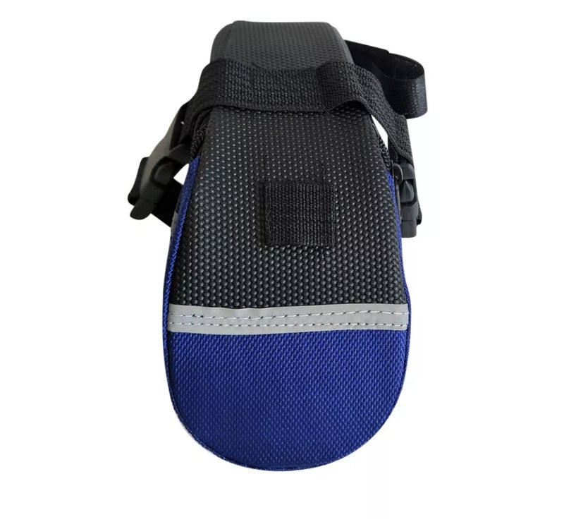 Zadeltas blauw