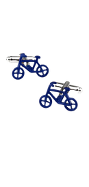 Manchetknopen Fiets gekleurd