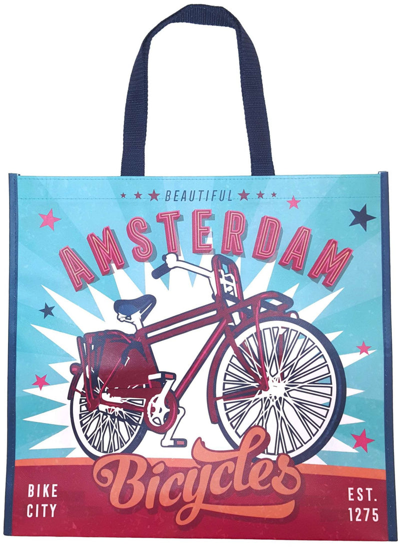 Amsterdam Bikes shopper met fiets
