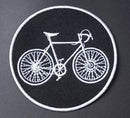 Strijk / naai  embleem fiets