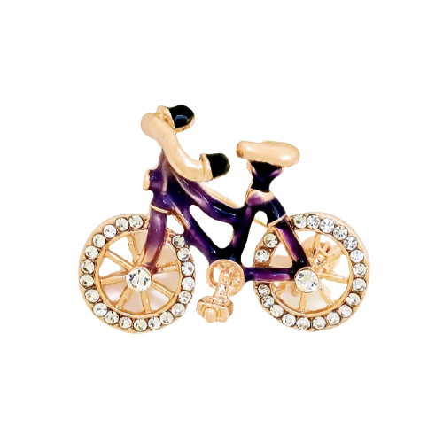 Fiets broche speld